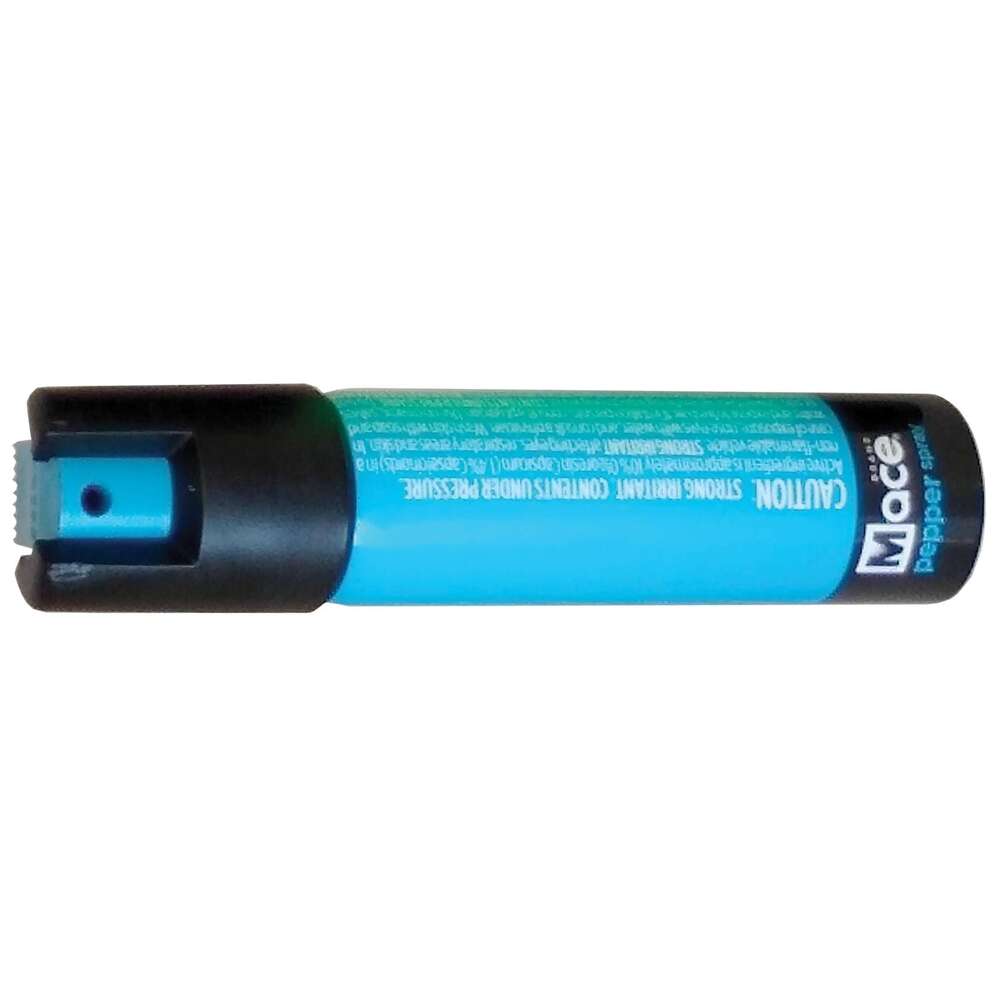 Non Lethal Defense Mace Security International Ready Series Mace 3/4 oz. Neon Blue Twist Lock Pepper Spray